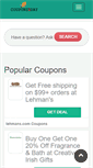 Mobile Screenshot of coupons2day.com